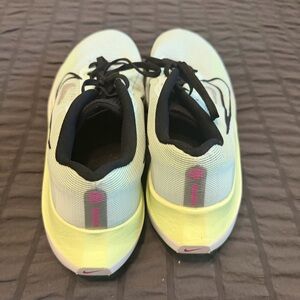 Nike Women's Athletic Shoes in Light Green, Black & Pink Accents